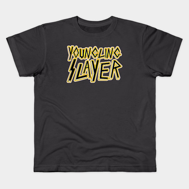 Youngling Slayer Kids T-Shirt by Patrick McKiernan Design